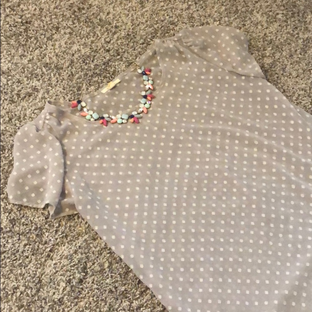 Sheer Textured Blouse